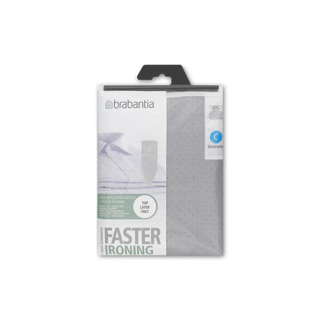 Brabantia-Abdeckung C 124x45 metallisch