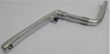 BMX-Kurbel einteilig silber