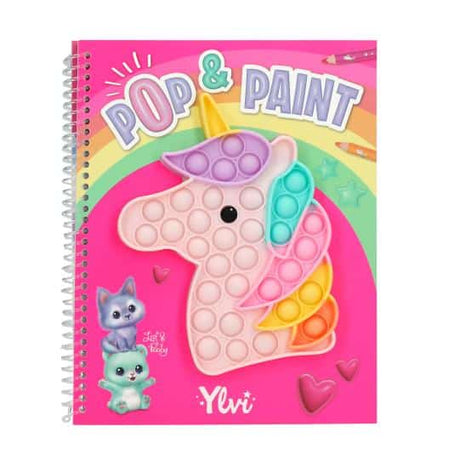 Depesche ylvi pop en paint kleurboek