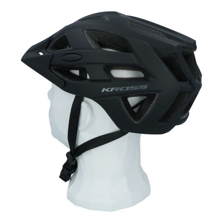 Kross Fahrradhelm MTB City Attivo L (58-61cm) - schwarz