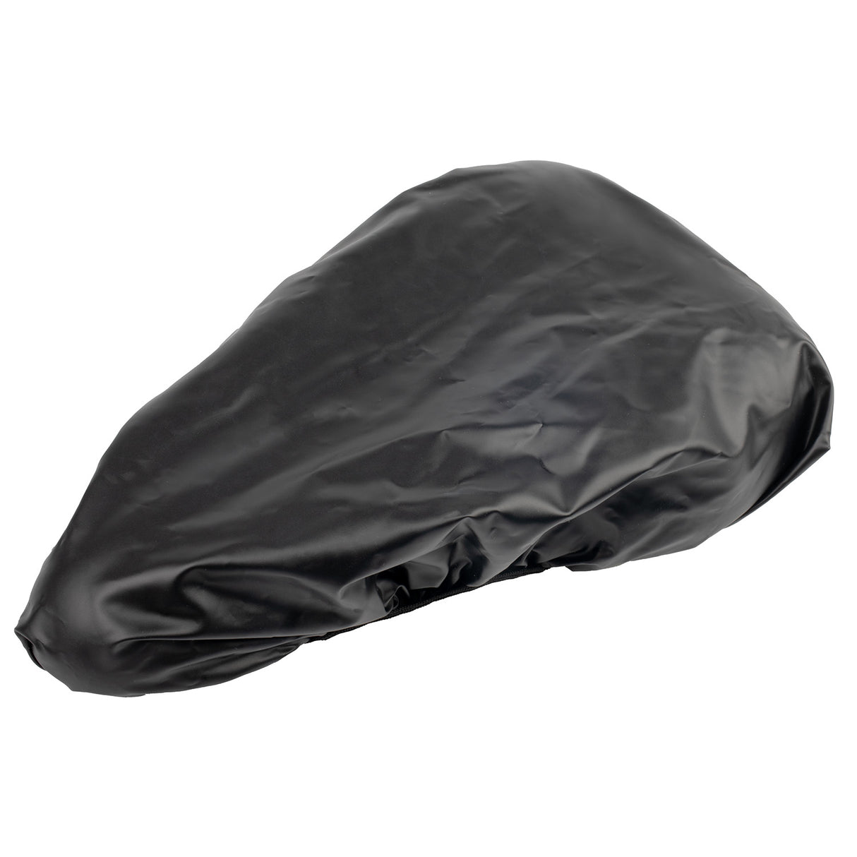 Messing-Sattelbezug, Sattel-Regenschutz, Messing-Sattel. schwarz