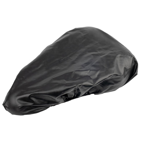 Messing-Sattelbezug, Sattel-Regenschutz, Messing-Sattel. schwarz