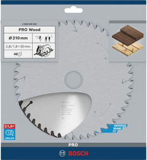 Bosch cirkzb opt 210x30x2,8 48t wz