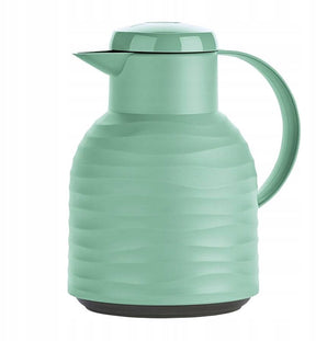 Emsa | Samba Wave Isolierkanne | Schnelldruckverschluss | 1 Liter | mintgrün
