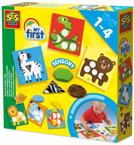 Ses Creative Ses My First – sensorische Mosaikkarten