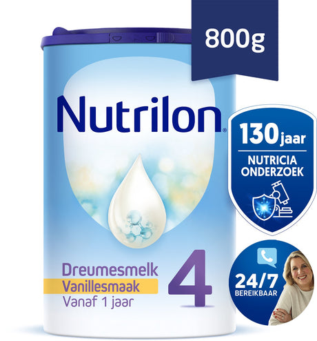 Nutrilon 4 Vanille Kleinkindermilch – Flaschenfütterung ab 1 Jahr – 800g