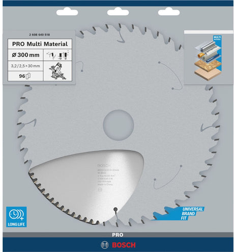 Bosch cirkzb multi k vt 300x30x3,2 96t tr-f