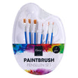 Set penselen - 6st. met palet