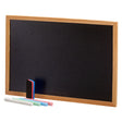 Krijtbord 21x30cm met 4 krijtjes en spons