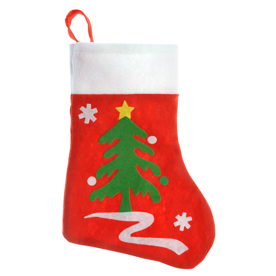 Weihnachtsstrumpf aus Filz