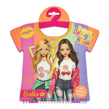 Kreatives Bastelgruppen-Besties-T-Shirt-Designbuch, 20 Blatt
