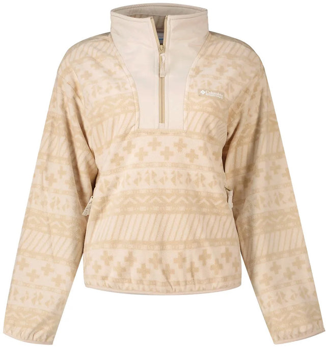 Columbia sequoia grove� ii printed half zip dames outdoortrui - ancient fossil wizard island tonal