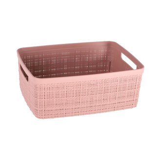 Curver Jute-Aufbewahrungskorb S 5l Rose Dawn | 3 Stück