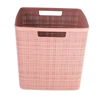 Curver Jute-Aufbewahrungskorb Cube 17l Rose Dawn | 2 Stk