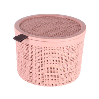 Curver Jute-Aufbewahrungskorb rund 2 l Rose Dawn | 2 Stk