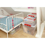 Sunware Q-Line Box 26l transparent rot | 2 Stk