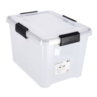 Iris luftdichte Box 20l transparent 40x30x25 cm | 2 Stk