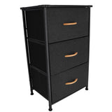 Kein Feuerschrank mit 3 klappbaren Schubladen und Eisenrahmen 45x30x73