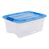 Iris Topcase 15l 39x29x18,6 cm blau | 2 Stk