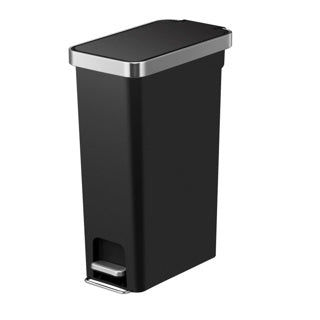 Eko Hana Treteimer 40l schwarz schlank