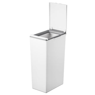 Eko - Morandi Touch 40 Liter - Kunststoff - Weiß - Abfalleimer