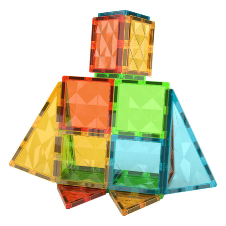 Geomag Magnetspielzeug, magnetische Fliesen, Edelsteine, 16 Baukasten.