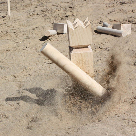 Kubb-Spiel – im Karton