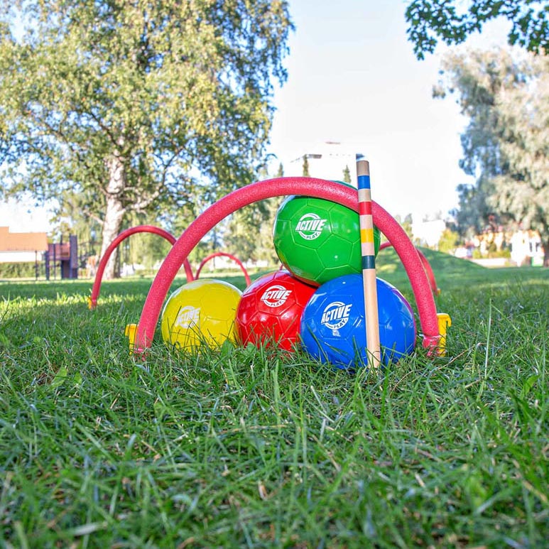 Taktik-Fußball-Krocket-Set