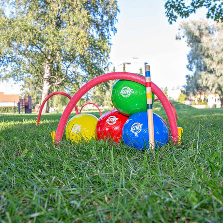 Taktik-Fußball-Krocket-Set