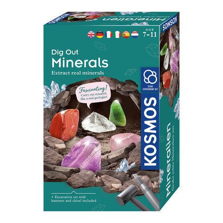Kosmosmineralien ausgraben