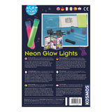 Cosmos Neon Glow Lights – Experimentierset – Leuchtende Dekorationen mit UV-Licht gestalten – inklusive Spezialmarkern und Schwarzlichtlampe – Leuchtende Kunst schaffen