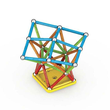 Geomag Super Color Recycling – magnetisches Konstruktionsspielzeug mit Paneelen – 93 Teile – ab 3 Jahren