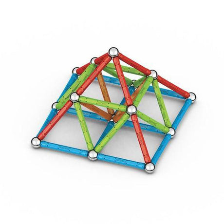 Geomag Super Color Recycling – magnetisches Konstruktionsspielzeug mit Paneelen – 93 Teile – ab 3 Jahren