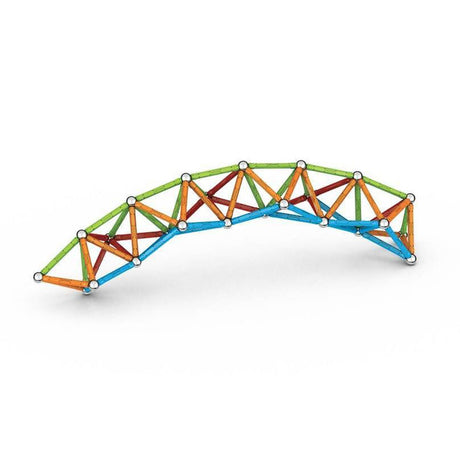 Geomag Super Color Recycling – magnetisches Konstruktionsspielzeug mit Paneelen – 142 Teile – ab 3 Jahren
