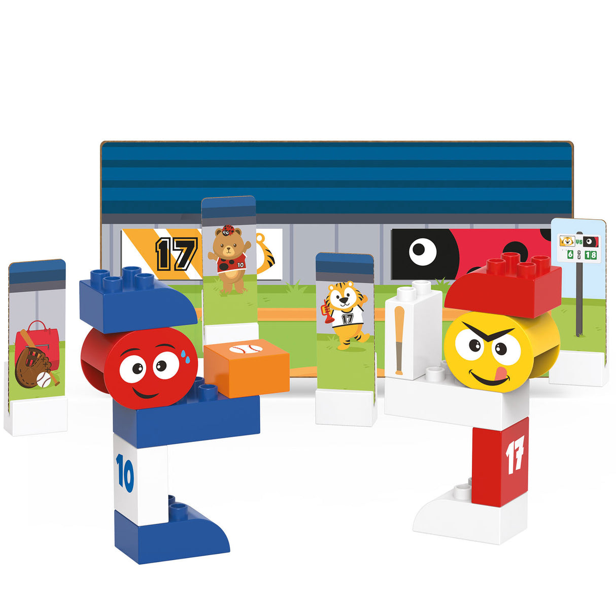 Biobuddi Baukasten Baseball – 27 Teile.