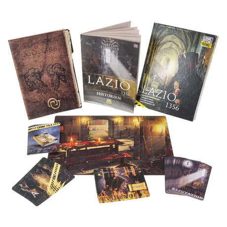 Tactic Crime Scene Lazio 1356 und Brettspiel