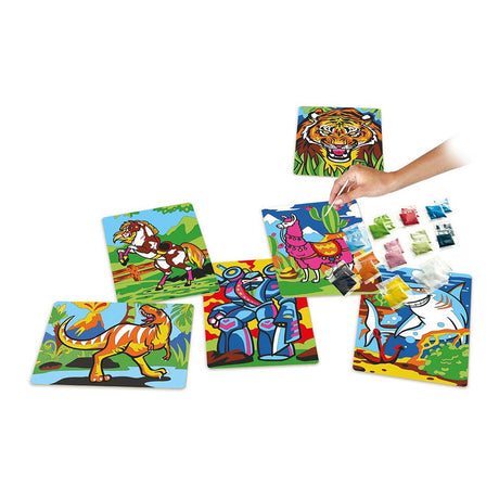 Alexander Toys Sandy Sand Painting Big Box - Sandmalerei für Kinder