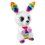 Lumo Stars Kuscheltier - Hase Regenbogen, 15cm