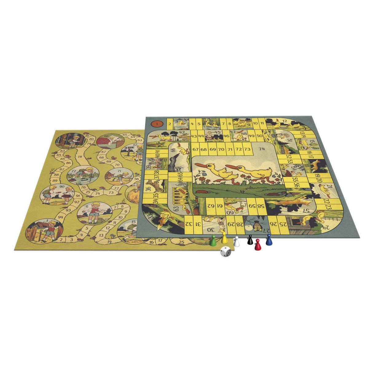 Selecta-Brettspielspiele aus der Vergangenheit – Matt the Traveler Goose Board