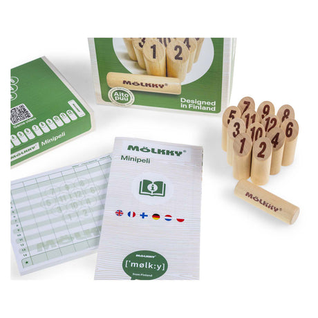 Selecta molkky Minispiel, Wurfspiel