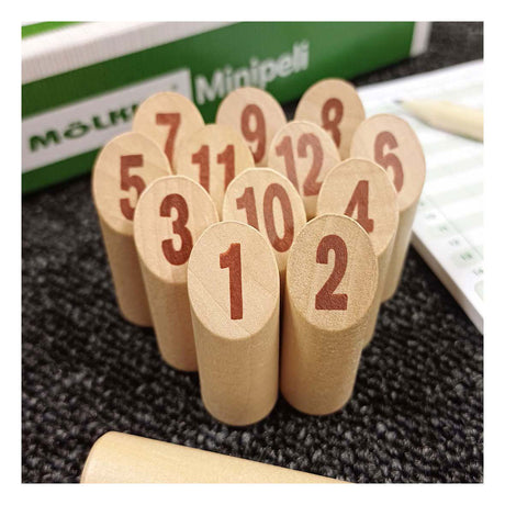 Selecta molkky Minispiel, Wurfspiel