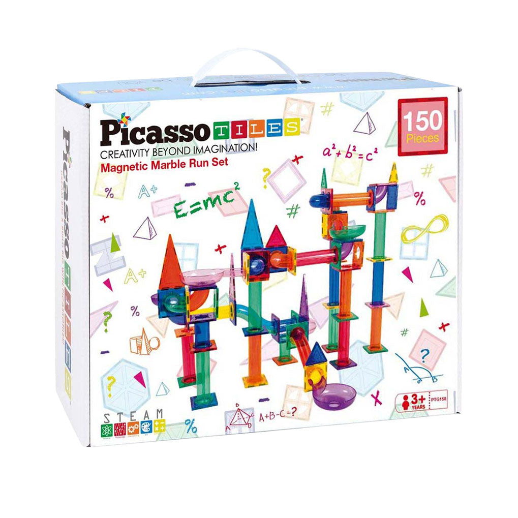 Selecta Picasso-Kugelbahn – magnetische Bausteine, 150 Stück.