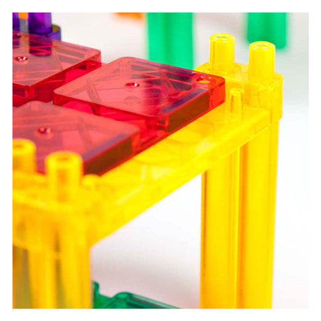 Selecta picassotiles Rennstrecke – magnetische Bauplättchen, 50 Stk.