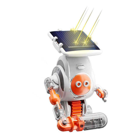 Kosmos Solar-Bots – Experimentierset – 5 solarbetriebene Roboter bauen – keine Batterien erforderlich – zwischen 4 Fahrzeugen wechseln – Sprachspielzeug – ab 8 Jahren