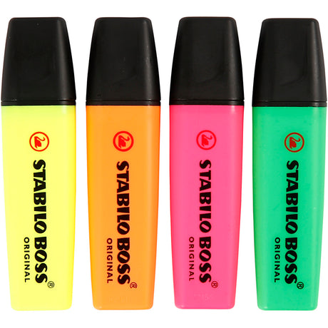 Stabilo Textmarker Boss Original Farbsortiment 8-teilig