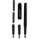 Kalligraphie-Set für Anfänger, B: 0,85-1,6 mm, schwarz, 1 Set