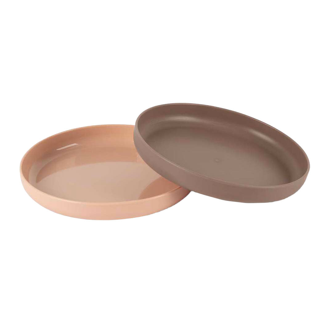 Dantoy Babyteller-Set Biokunststoff Sand Mokka 2-teilig nachhaltig.