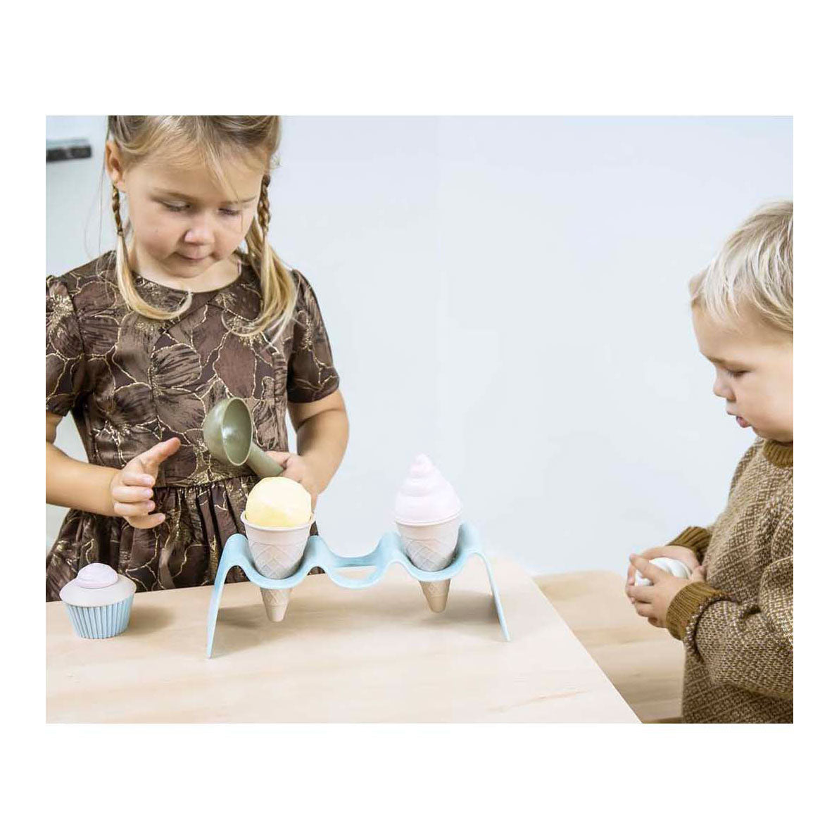 Dantoy Cupcake- und Eiscreme-Set, 54-teilig.