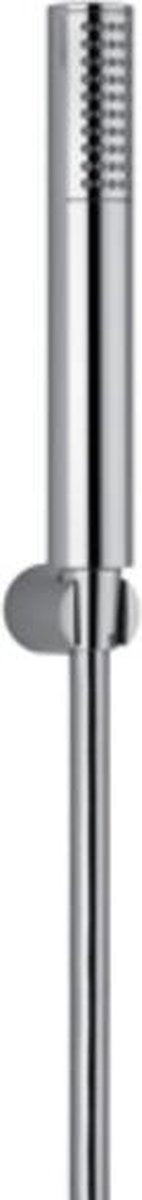 Plieger Napoli Badewannenset mit Handbrausestange Modell 1, Ständer inklusive Wandhalter und Brauseschlauch 150 cm, Chrom