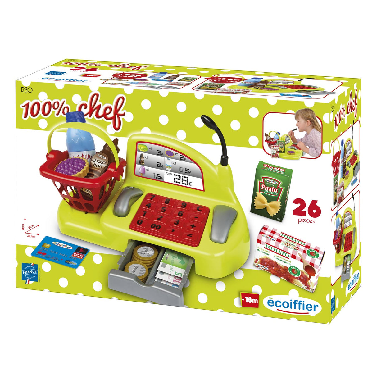 Ecoffier ecoiffier 100 % Kassierermanager